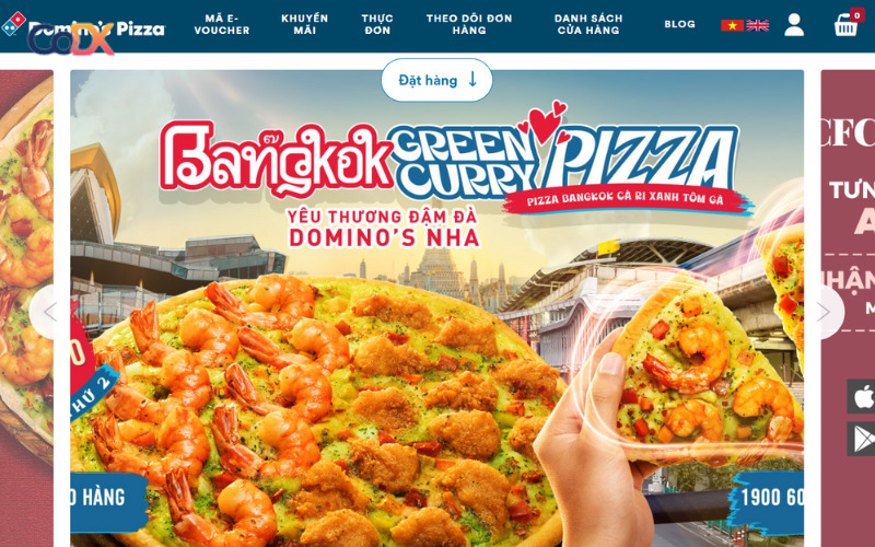 Các doanh nghiệp chuyển đổi số thành công Domino's Pizza