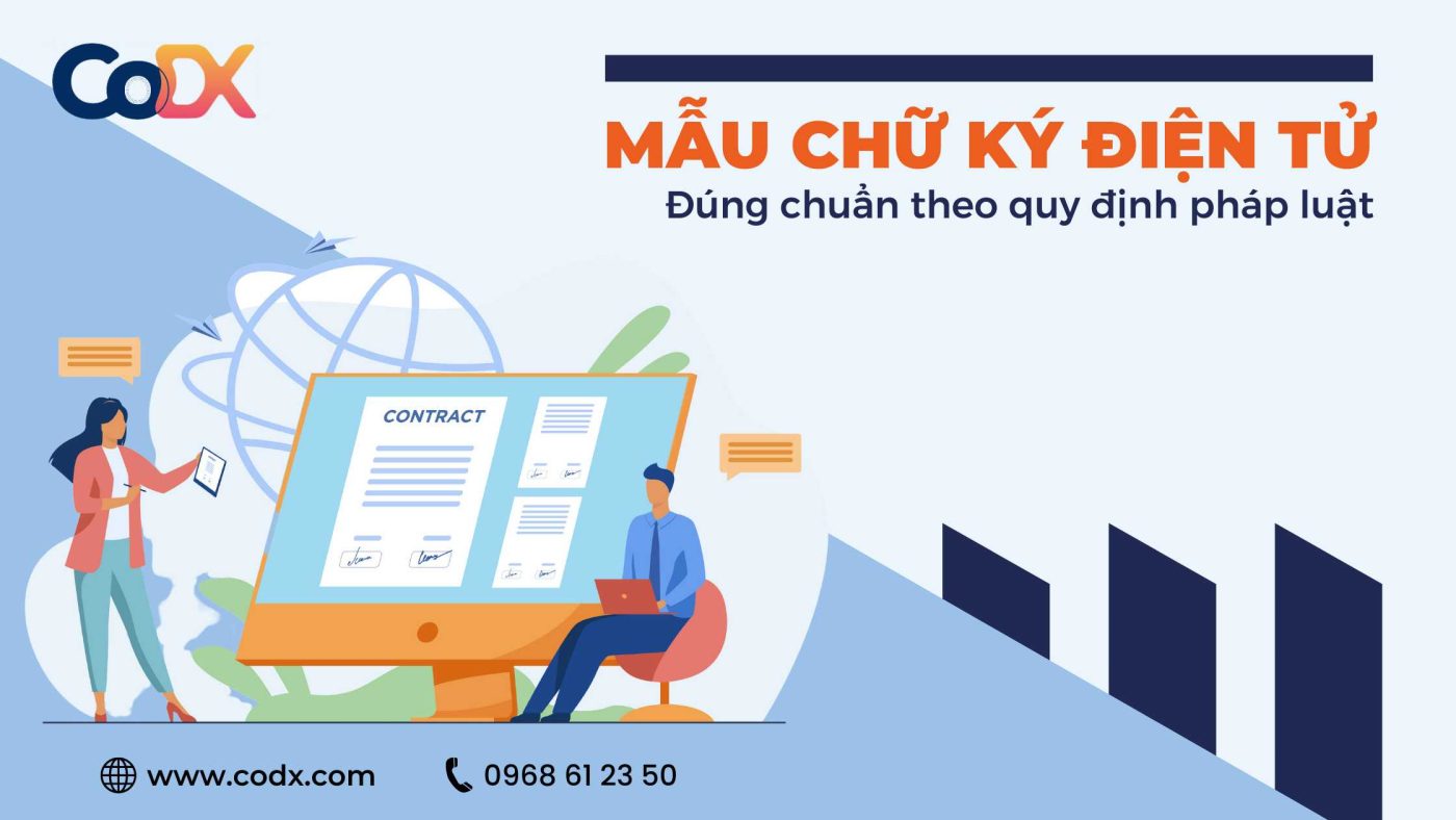 mẫu chữ ký điện tử