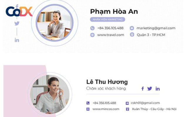 Top Mẫu chữ ký email đẹp, chuyên nghiệp cho công ty, cá nhân