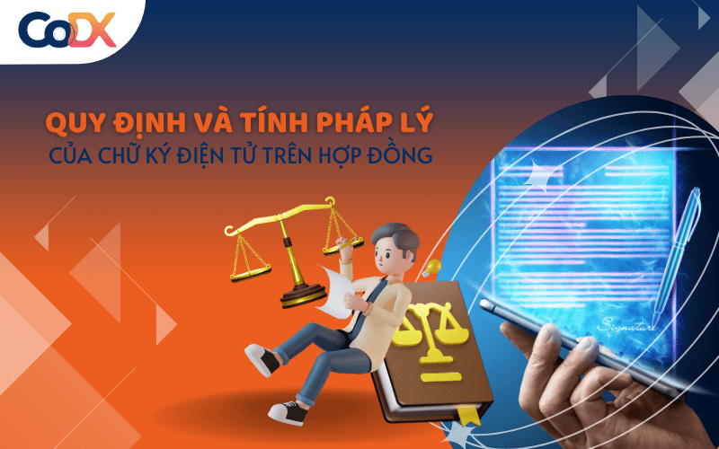Chữ ký điện tử trên hợp đồng