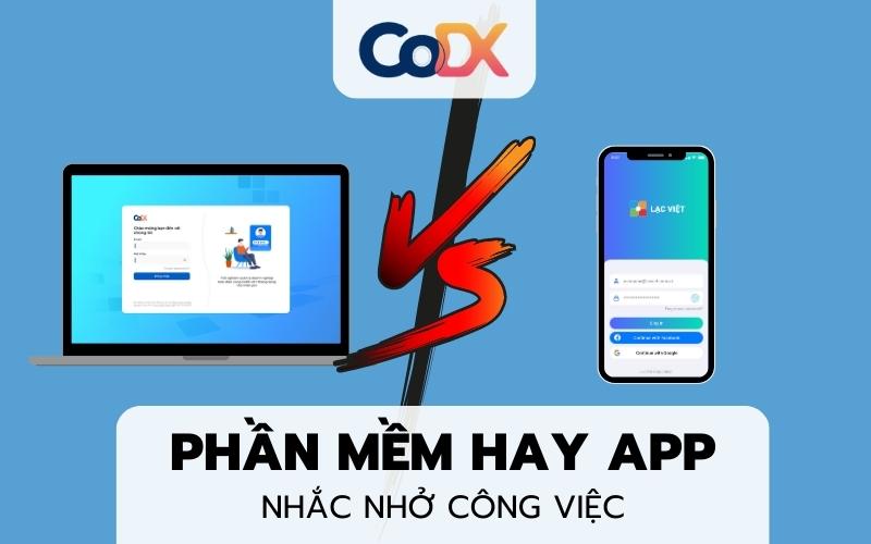 Nên sử dụng App hay Phần mềm nhắc nhở công việc?