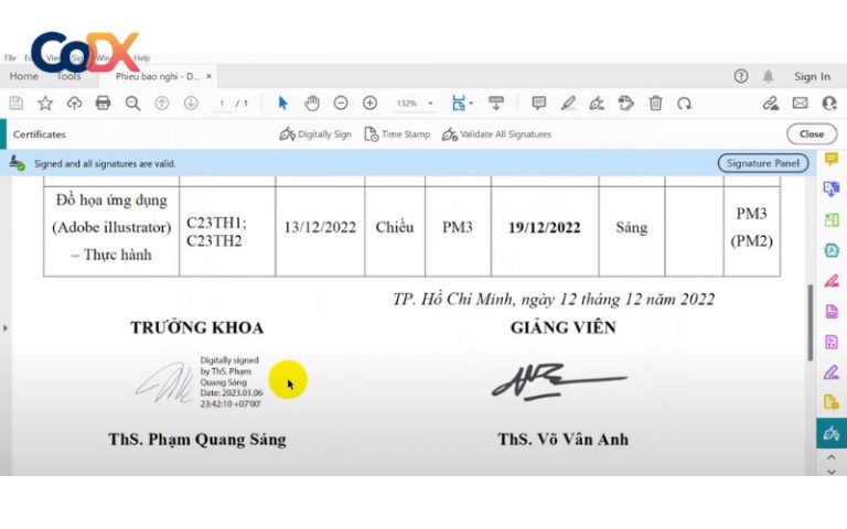Cách ký chữ ký số trên file PDF trong PHẦN MỀM KÝ SỐ PDF