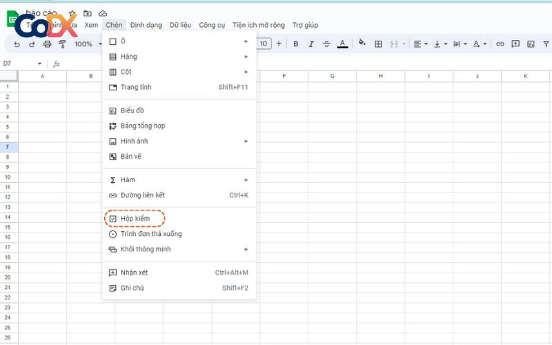 Quản lý công việc bằng google sheet