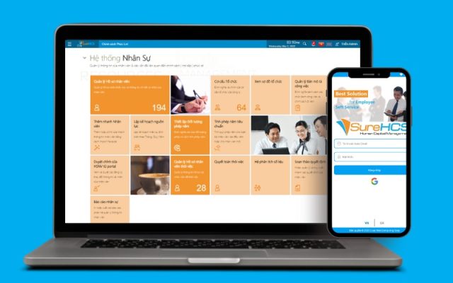 phần mềm nhân sự surehcs