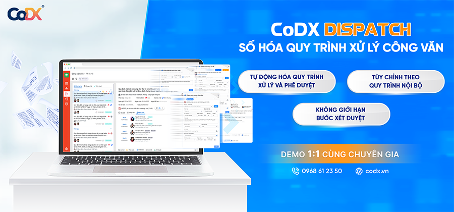 CoDX Dispatch công văn