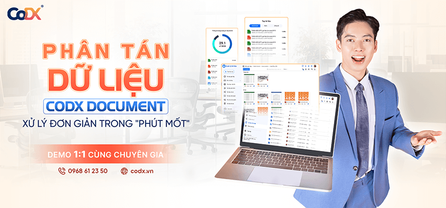 CoDX Document quản lý tài liệu hồ sơ