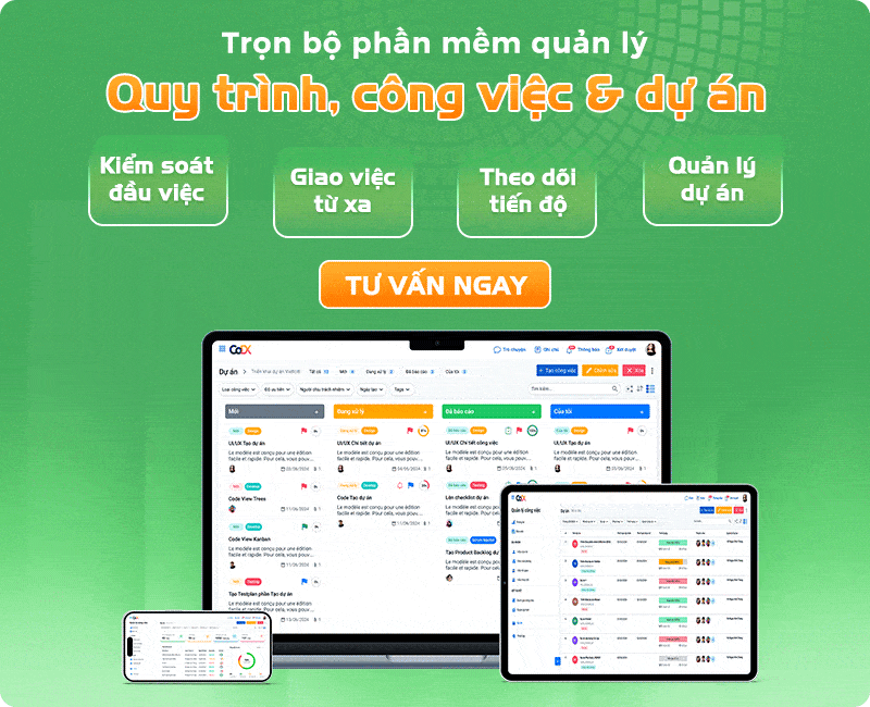 Phần mềm quản lý công việc CoDX Task
