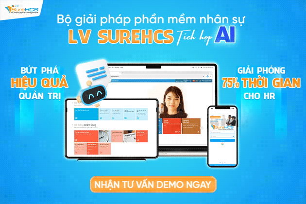 Demo phần mềm quản lý nhân sự LV SureHCS
